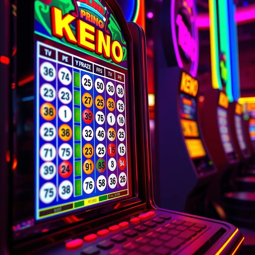 Digital Keno Lottery
